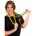 Multicolor Neon-Perlenkettenset 4 Stück