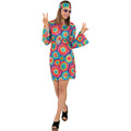 Hippie 60er Jahre Kostüm für Damen