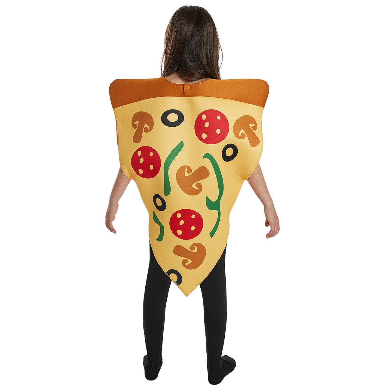 Op deze afbeelding zie je een Kostuums, van het merk Funidelia. Vier Seizoenen Pizza Slice Kind Kostuum