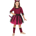 Leoparden Kostüm Rosa für Mädchen