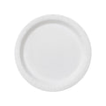 8 Pappteller Weiß 23 Cm - Unifarben