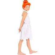 Op deze afbeelding zie je een Kostuums, van het merk Funidelia. Wilma Flintstone In Haar Jonge Oerjaren Meisje Kostuum