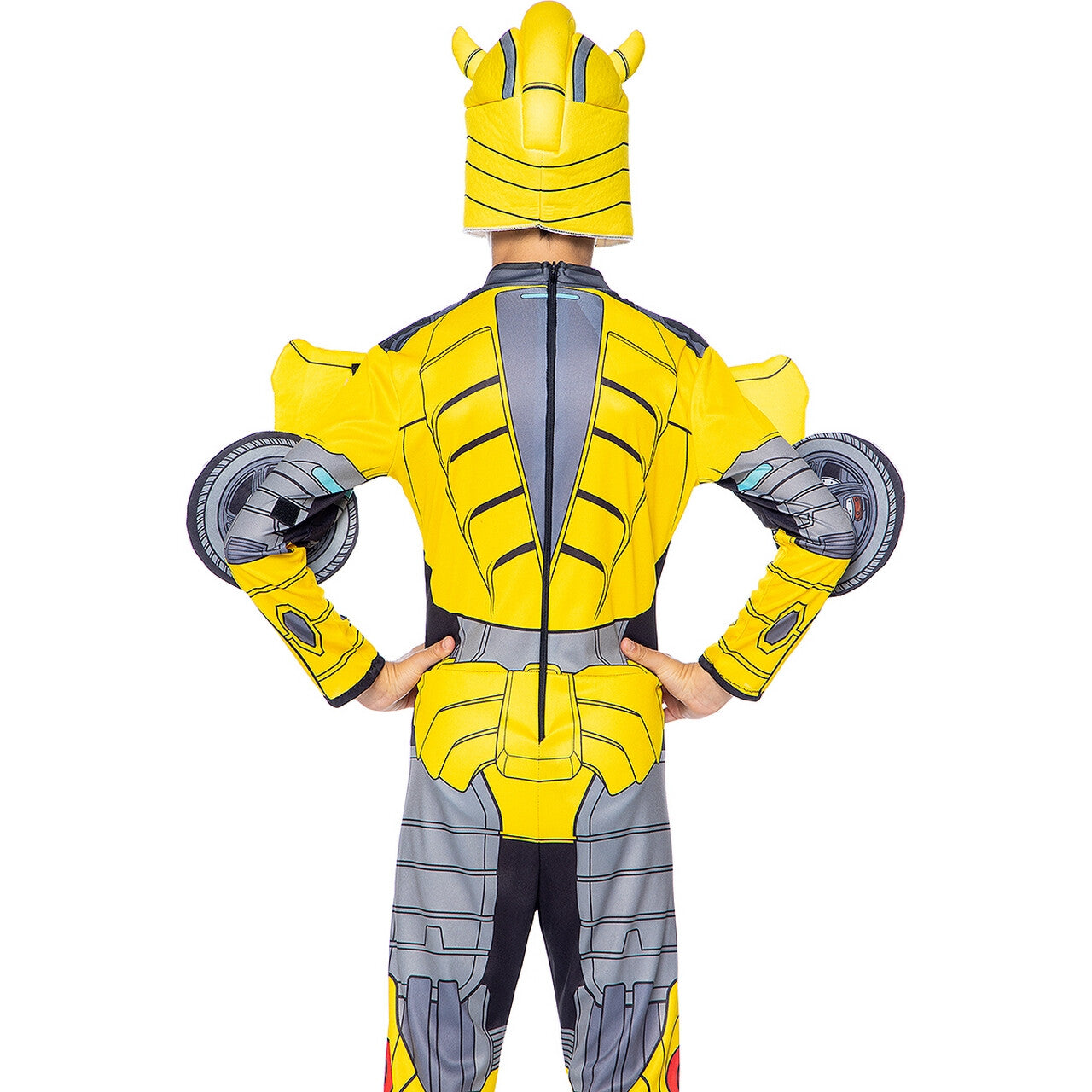 Op deze afbeelding zie je een Kostuums, van het merk Funidelia. Bumblebee Van Auto Tot Robot Transformers Jongen Kostuum