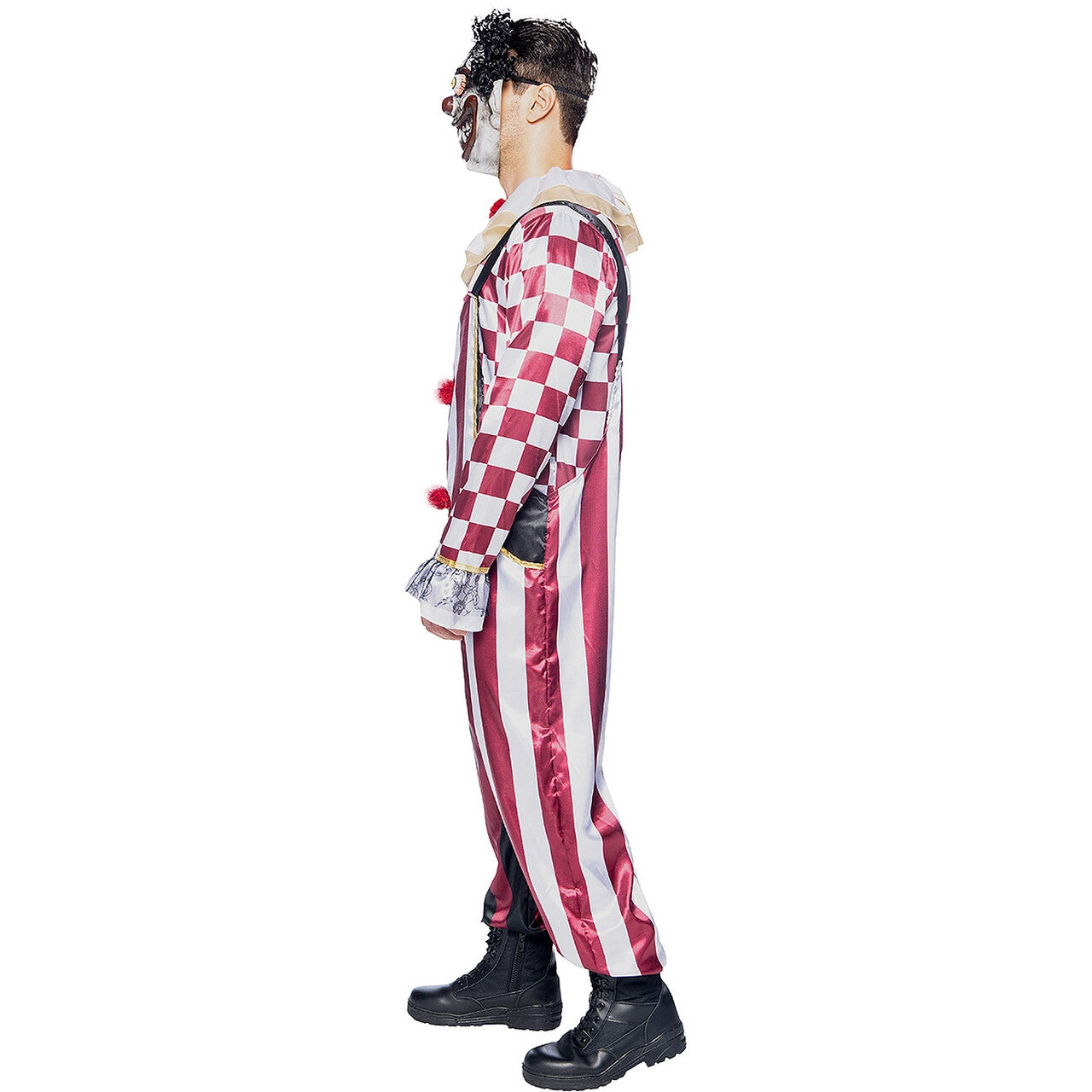 Op deze afbeelding zie je een Kostuums, van het merk Funidelia. Schrikwekkende Enge Clown Pedro Man Kostuum
