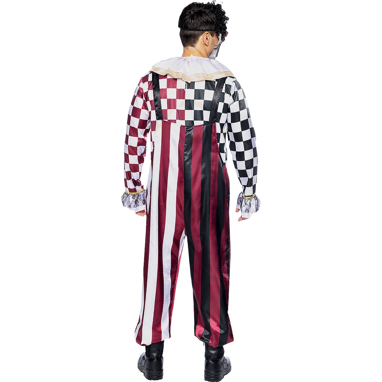 Op deze afbeelding zie je een Kostuums, van het merk Funidelia. Schrikwekkende Enge Clown Pedro Man Kostuum