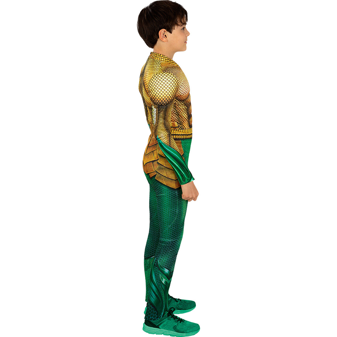Op deze afbeelding zie je een Kostuums, van het merk Funidelia. Aquaman Kleine Broertje Van Jason Zeeheld Jongen Kostuum