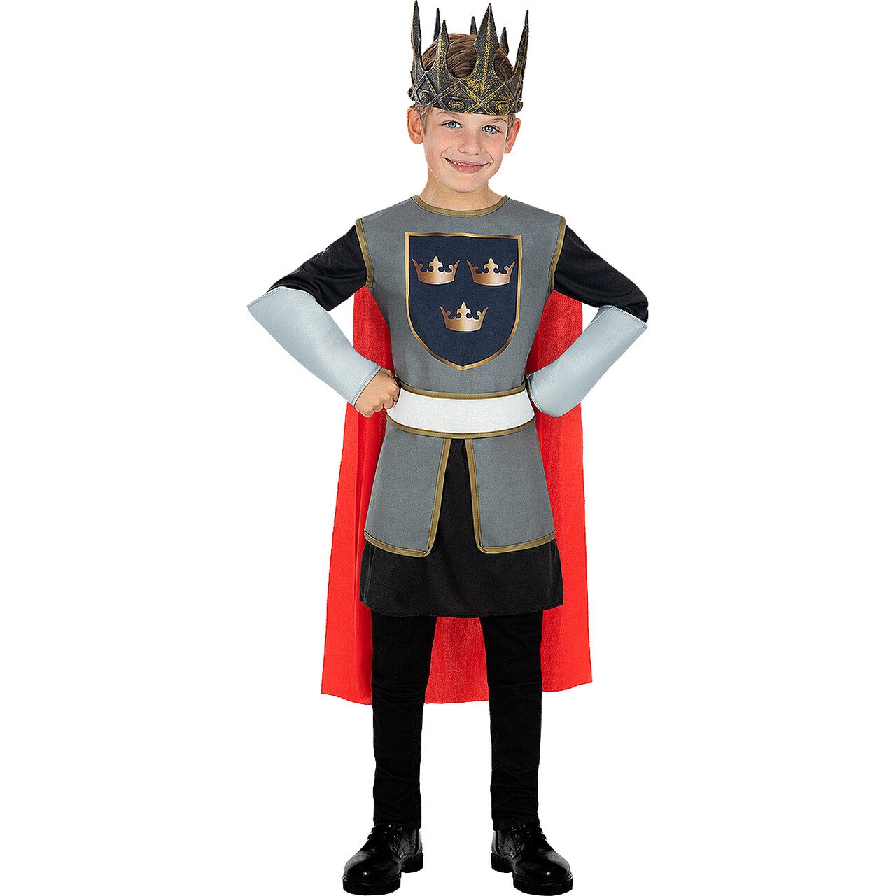 Op deze afbeelding zie je een Kostuums, van het merk Funidelia. Koning Van De Three Kingdoms Jongen Kostuum
