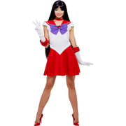 Op deze afbeelding zie je een Kostuums, van het merk Funidelia. Mars Sailor Moon Vrouw Kostuum