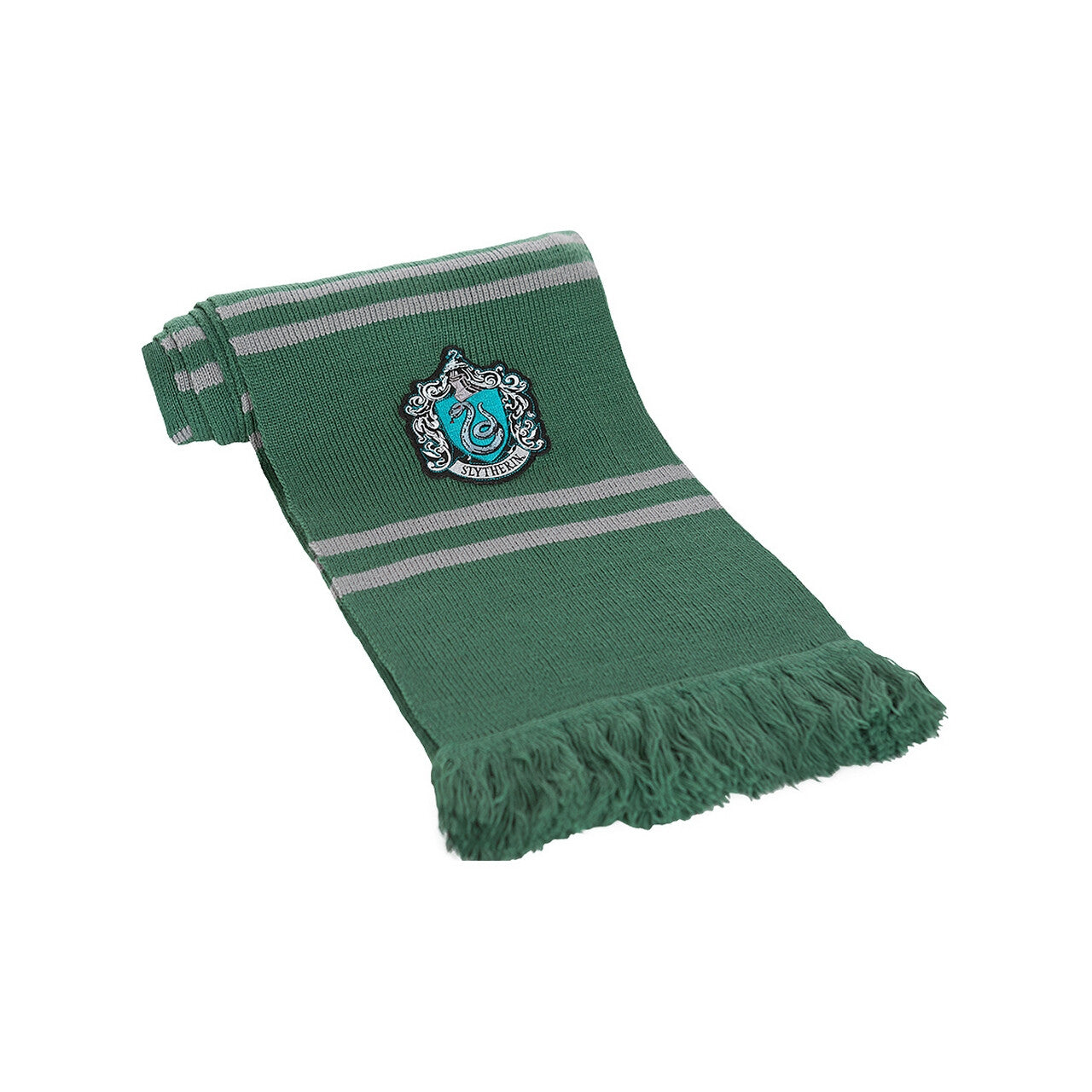 Op deze afbeelding zie je een Accessoires, van het merk Funidelia. Harry Potter Slytherin Sjaal Groen