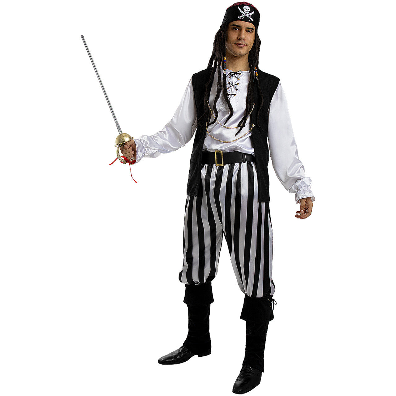 Op deze afbeelding zie je een Accessoires, van het merk Funidelia. Zwaard Van De Dappere Held 71 Centimeter