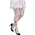 Blutige Zombie-Strumpfhose für Damen