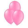 10 Luftballons Rosa - Unifarben