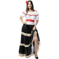 Mexikanische Baile-Folklore Tänzerin Damenkostüm Kostüm