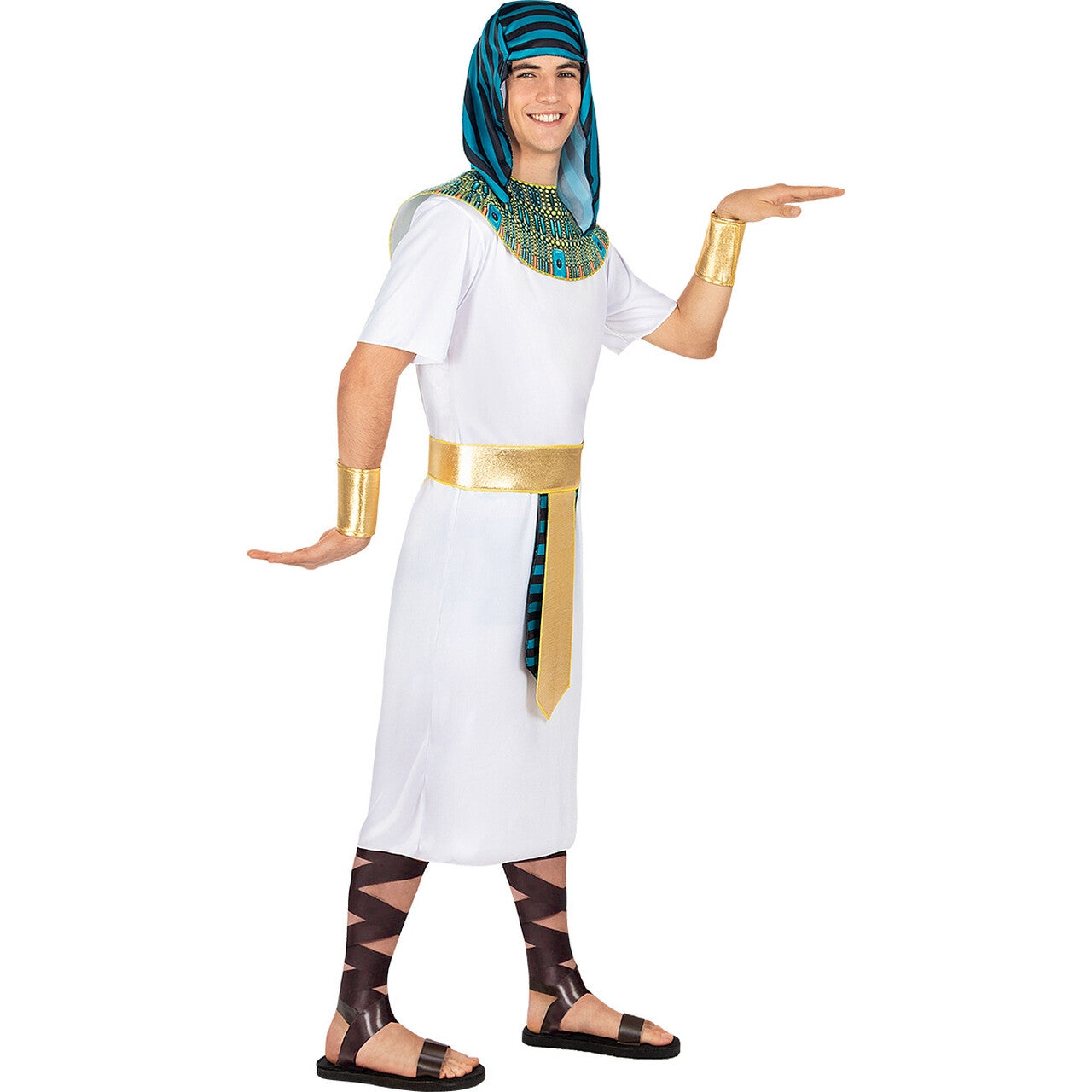 Op deze afbeelding zie je een Kostuums, van het merk Funidelia. Ramses Heerser Van De Heilige Tempel Man Kostuum