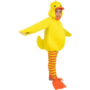 Op deze afbeelding zie je een Kostuums, van het merk Funidelia. Geel Rubber Duckie Kind Kostuum