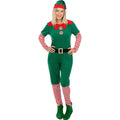 Weihnachtselfen Kostüm für Damen