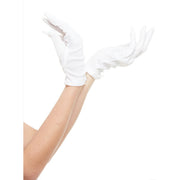 Op deze afbeelding zie je een Accessoires, van het merk Funidelia. Witte Handschoenen 25 Centimeter