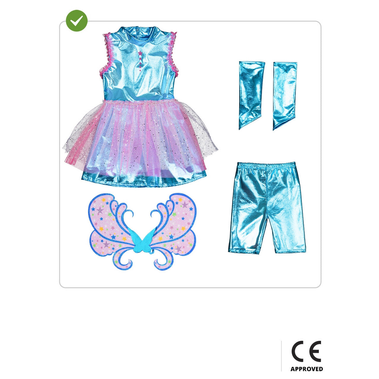 Op deze afbeelding zie je een Kostuums, van het merk Funidelia. Bloom Dress Up Winx Club Meisje