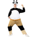 Kung-Fu Meister Panda Kostüm für Erwachsene Unisex