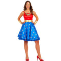 Wonder Woman Vintage 50er Jahre Kostüm Damen