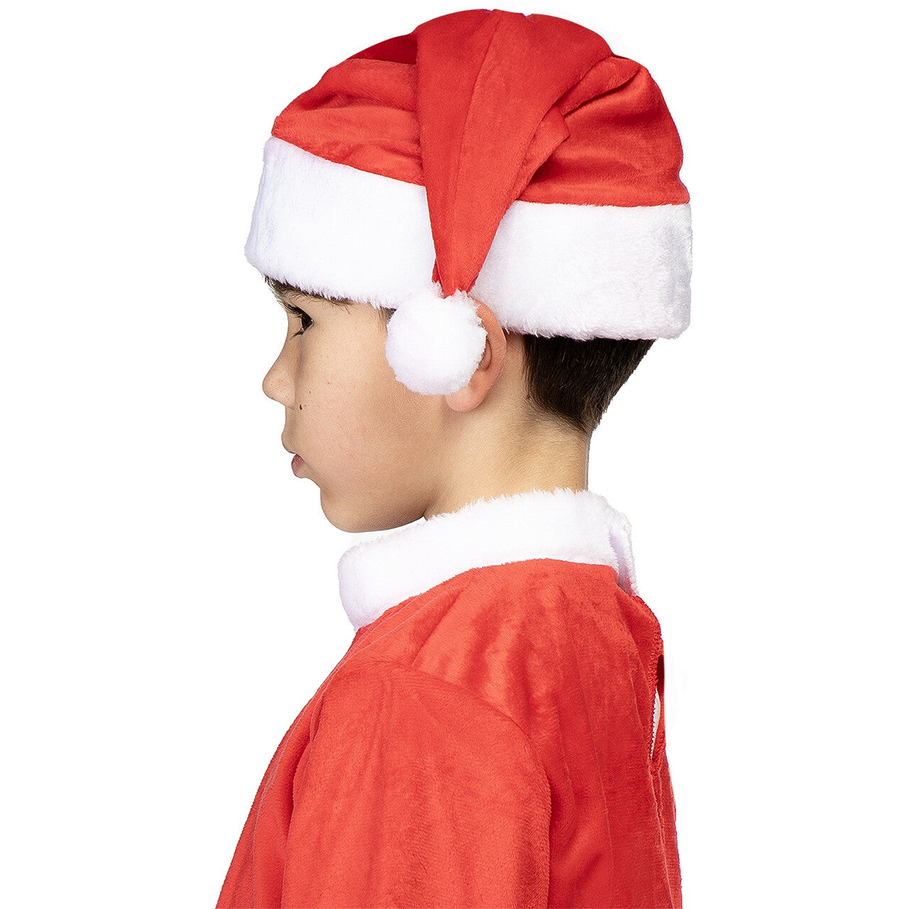Op deze afbeelding zie je een Accessoires, van het merk Funidelia. Kerstjongen Muts