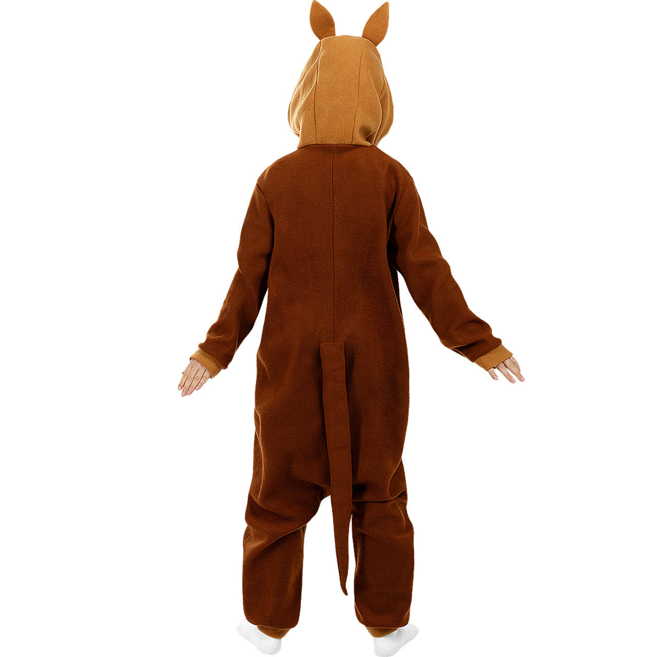 Op deze afbeelding zie je een Kostuums, van het merk Funidelia. Onesie Kangoeroe Met Kleine Joey Kind Kostuum