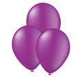 10 Luftballons Lila - Unifarben