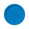 8 Pappteller Marineblau 23 Cm - Unifarben