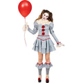 Grusel-Clown Pennywise Ii Kostüm für Damen