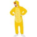 Kuscheliges Gelbes Küken Onesie Kostüm für Erwachsene Unisex
