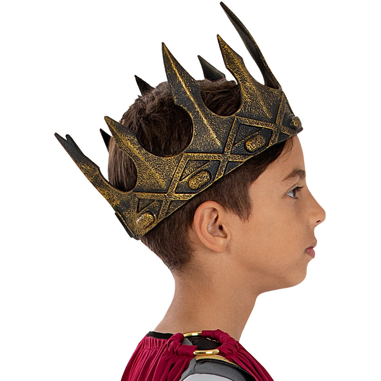 Op deze afbeelding zie je een Accessoires, van het merk Funidelia. Middeleeuwse Kroon Koning Arthur