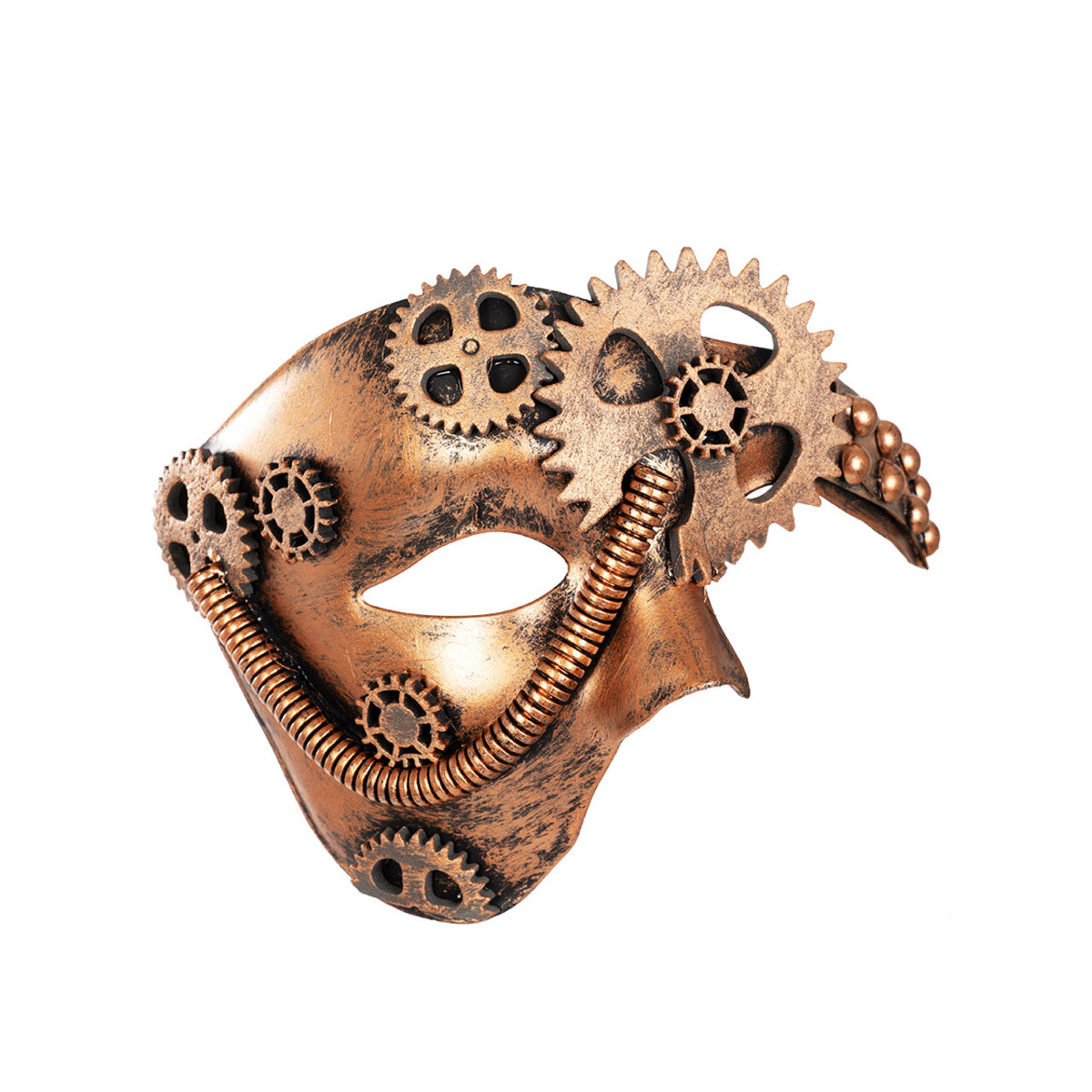 Op deze afbeelding zie je een Accessoires, van het merk Funidelia. Masker Steampunk Wheels Of Time