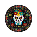 8 Catrina Dia De Los Muertos Pappteller 23 Cm - Day Of The Dead