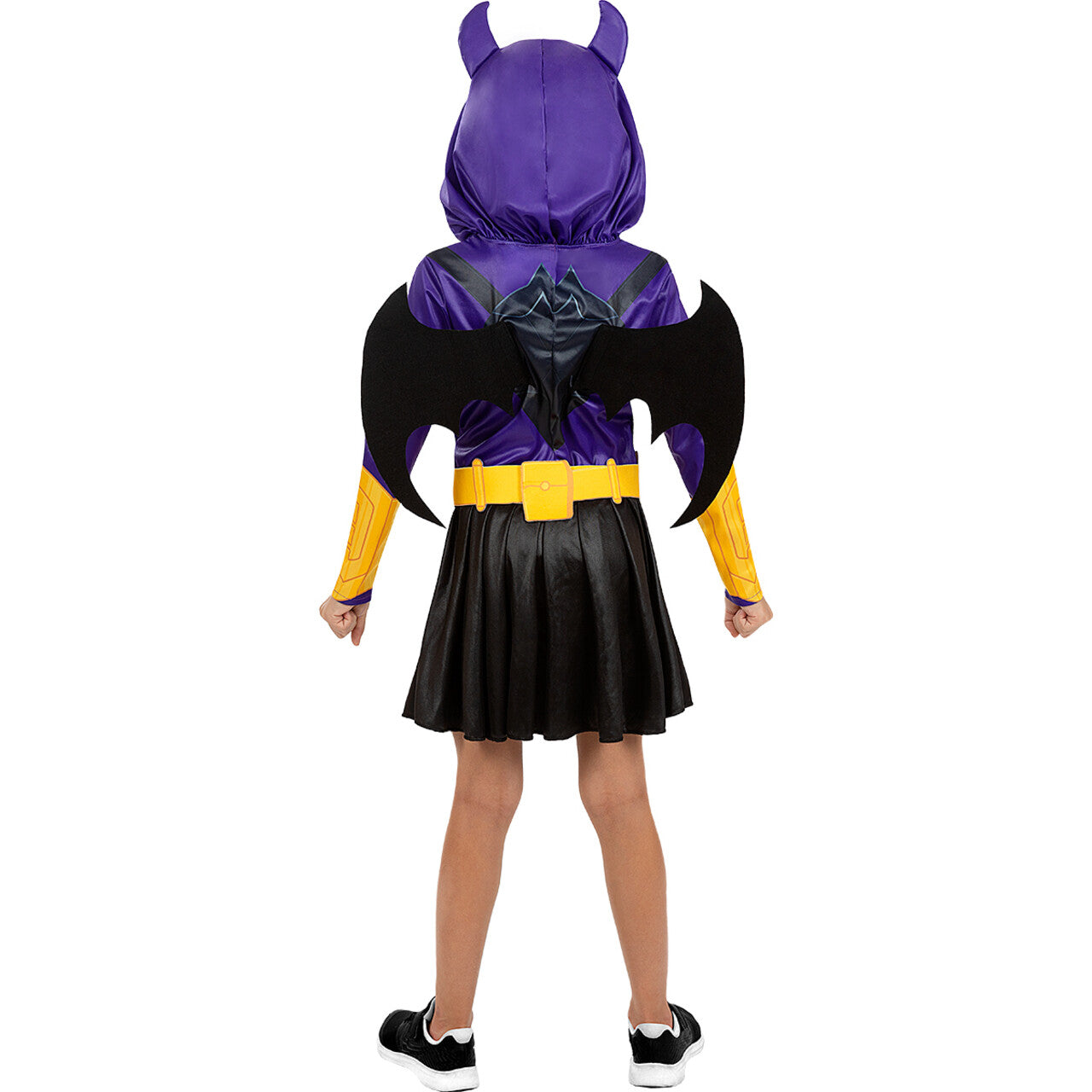 Op deze afbeelding zie je een Kostuums, van het merk Funidelia. Schrik Van Elke Schurk Batgirl Meisje Kostuum