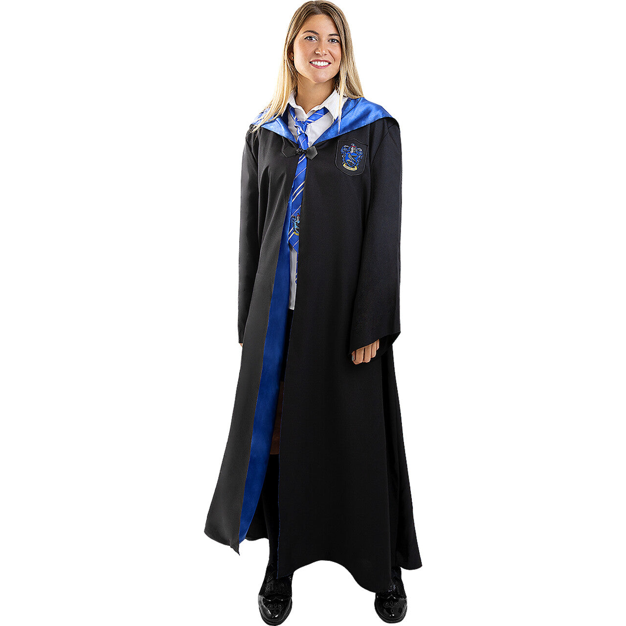 Op deze afbeelding zie je een Kostuums, van het merk Funidelia. Harry Potter Ravenclaw Original Cape Kostuum