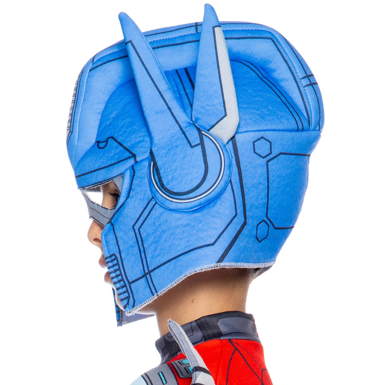 Op deze afbeelding zie je een Accessoires, van het merk Funidelia. Optimus Prime Masker Transformers
