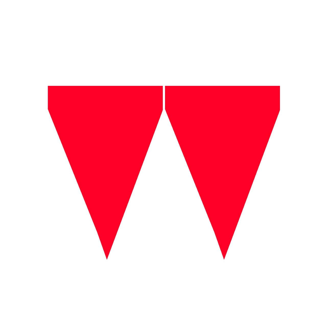 Op deze afbeelding zie je een Decoratie, van het merk Funidelia. Red Flags Vlaggenlijn 9 Wimpels 3 Meter