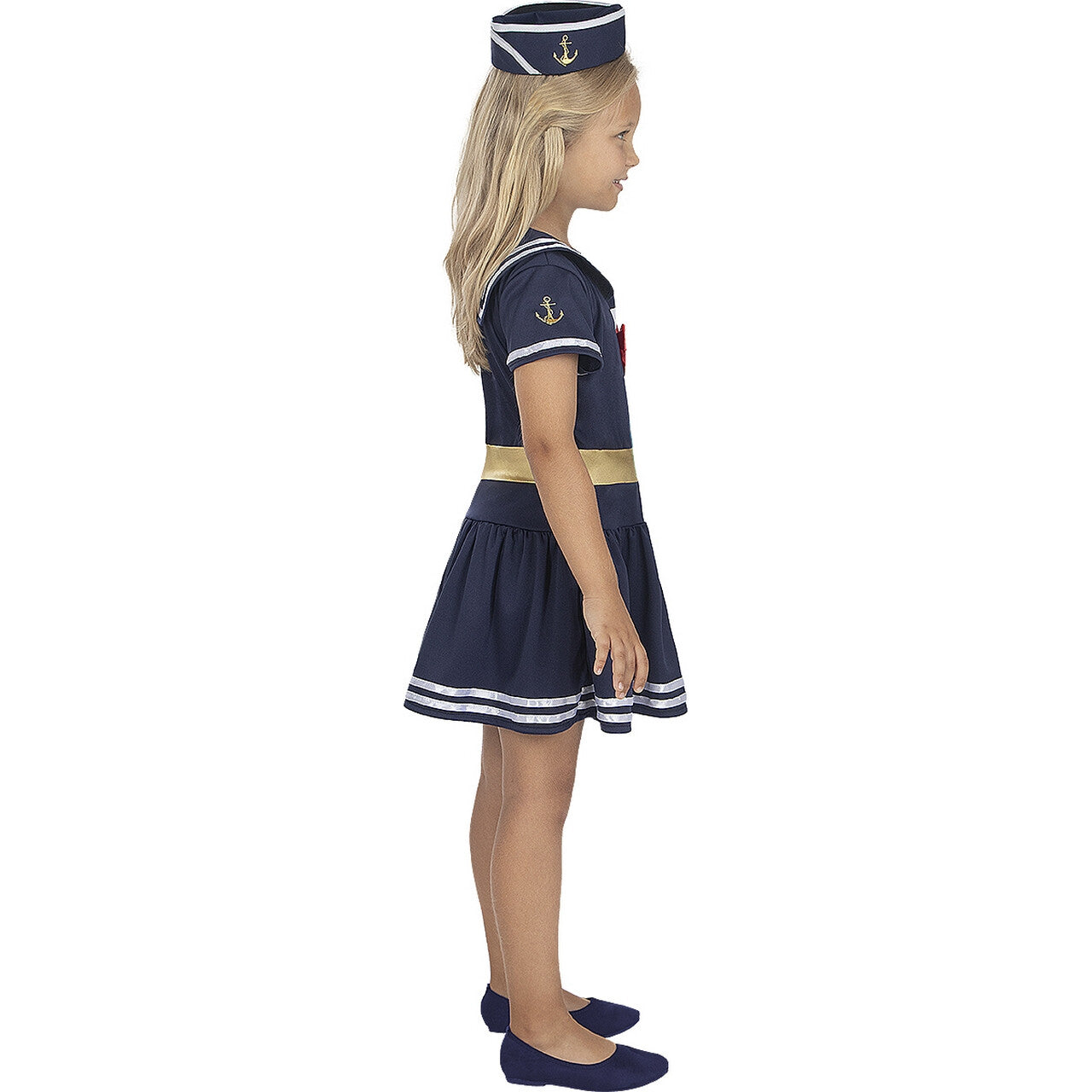 Op deze afbeelding zie je een Kostuums, van het merk Funidelia. Bootje Varen Stella Maris Meisje Kostuum