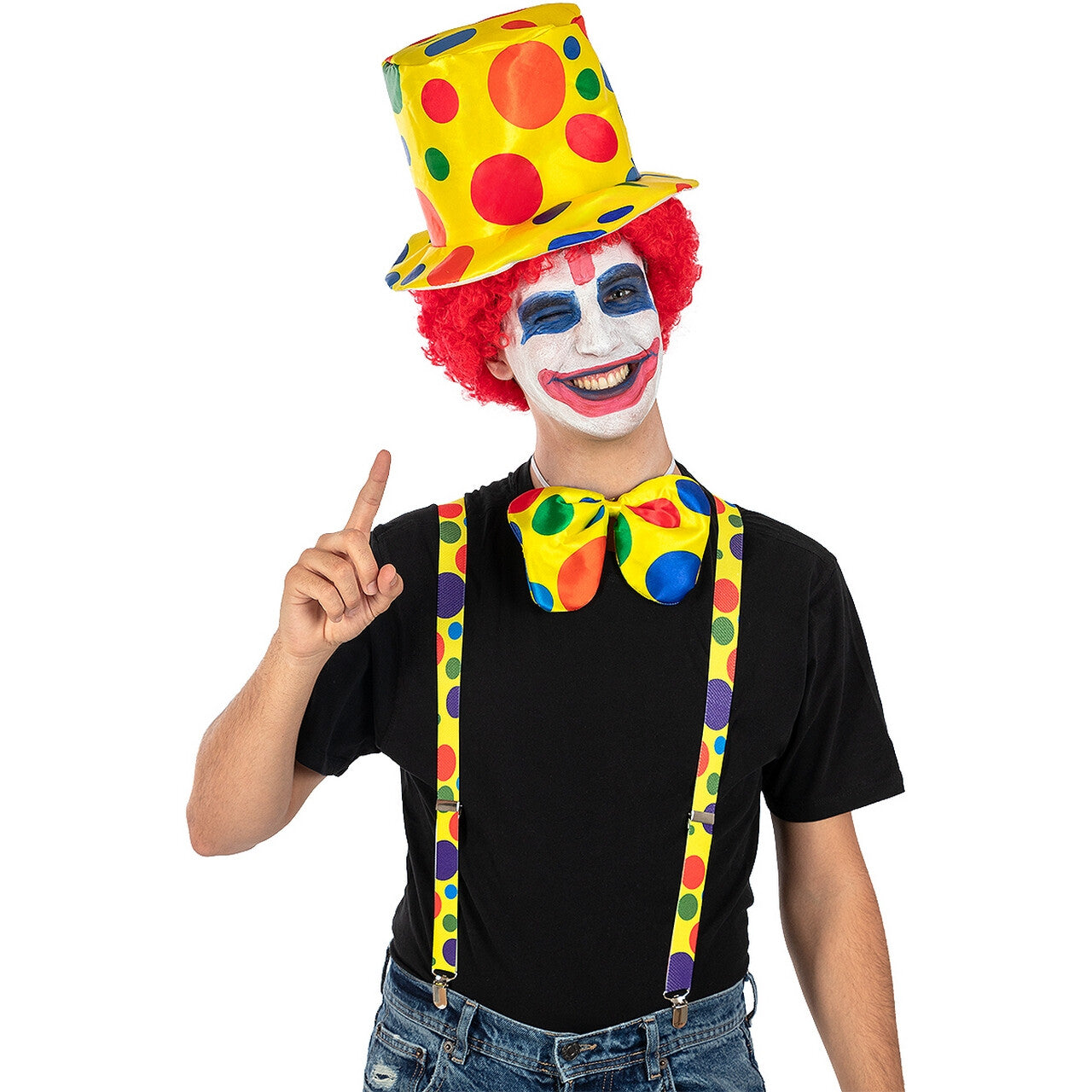 Op deze afbeelding zie je een Accessoires, van het merk Funidelia. Bretels Dots Are Hot