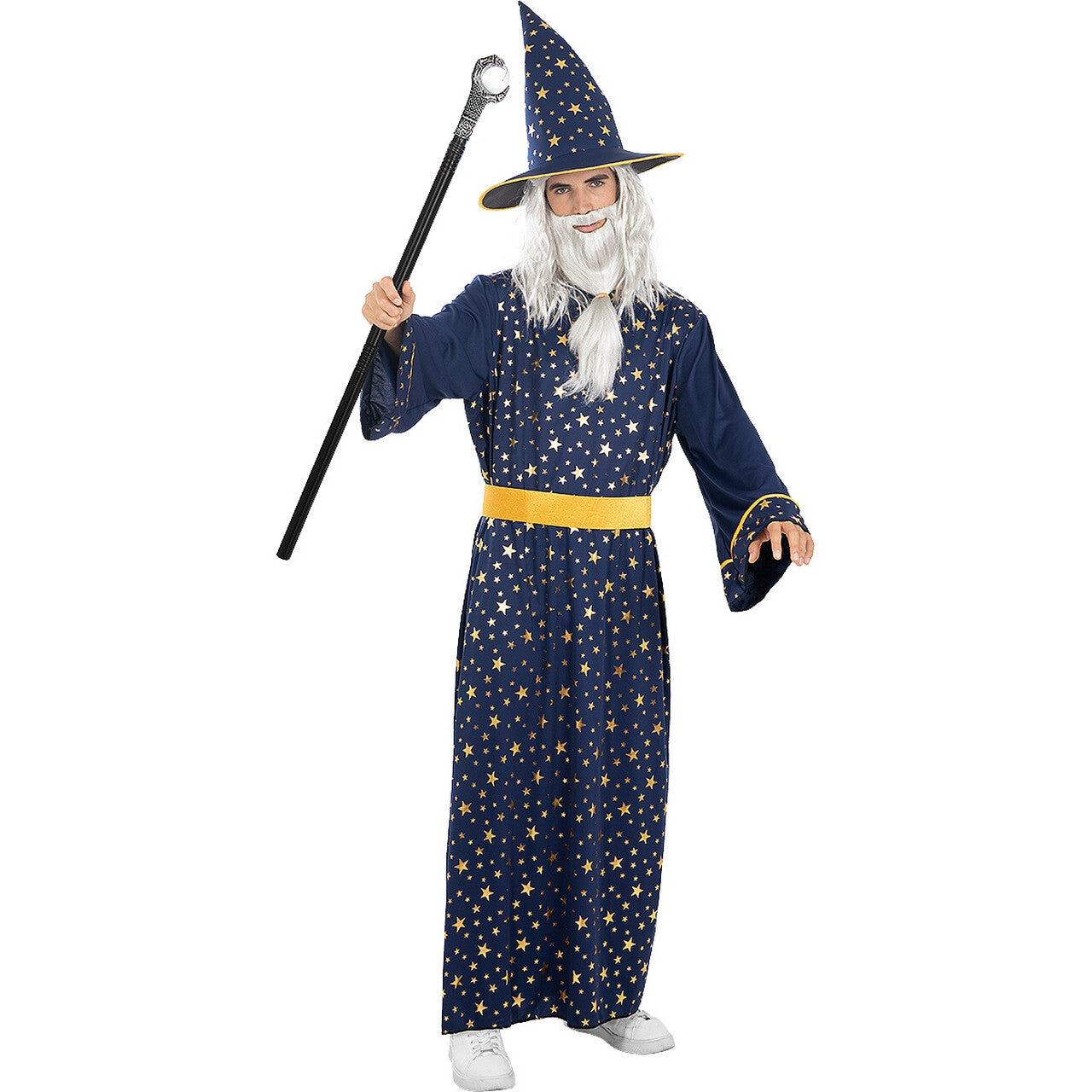 Op deze afbeelding zie je een Accessoires, van het merk Funidelia. Magische Staf Van De Grote Tovenaar Merlijn