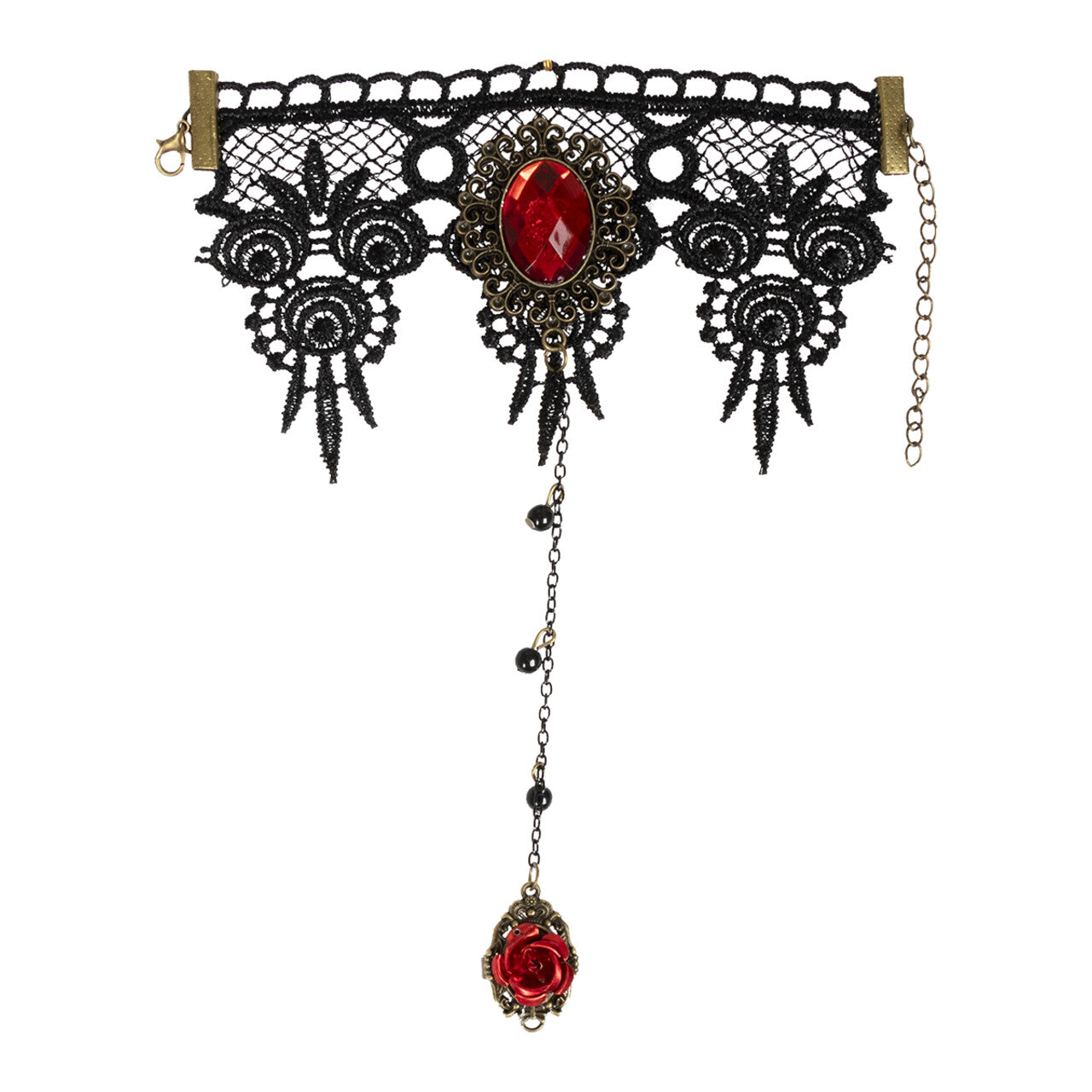 Op deze afbeelding zie je een Accessoires, van het merk Funidelia. Accessoire Set Gothic Vampira