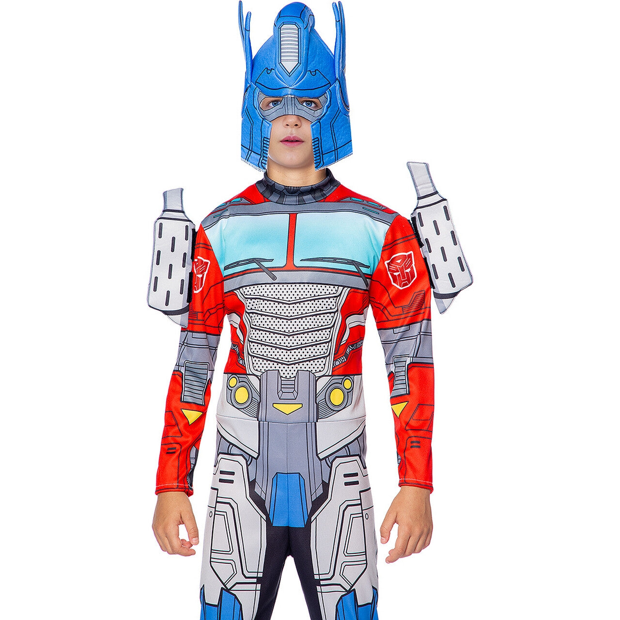 Op deze afbeelding zie je een Kostuums, van het merk Funidelia. Optimus Prime Van Truck Naar Robot Transformers Jongen Kostuum