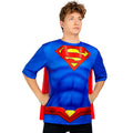 Superhelden-Shirt Mit Umhang für Erwachsene Herren