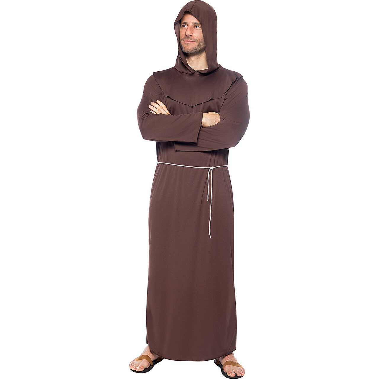 Op deze afbeelding zie je een Kostuums, van het merk Funidelia. Danny De Monnik Man Kostuum