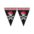 1 Piraten Fähnchengirlande - Pirates Party
