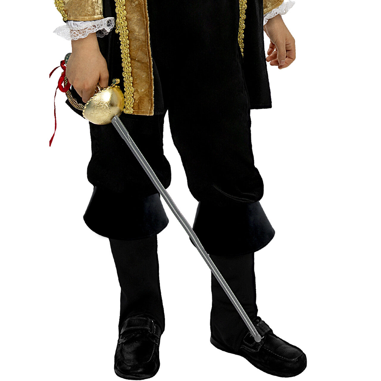 Op deze afbeelding zie je een Accessoires, van het merk Funidelia. Zwarte Piraat Schoenhoezen Kind