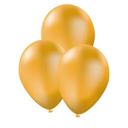 Op deze afbeelding zie je een Decoratie, van het merk Funidelia. Latex Ballonnen Gold Party 10 Stuks