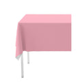 1 Tischdecke Rosa - Unifarben