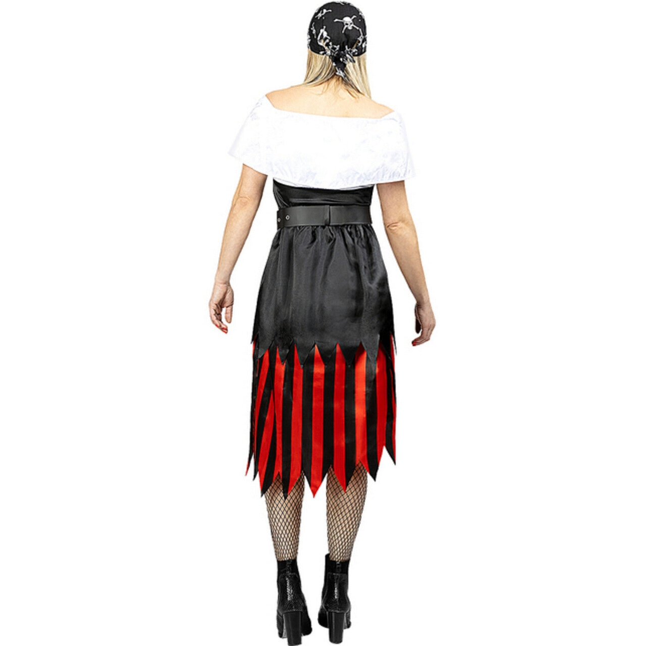 Op deze afbeelding zie je een Accessoires, van het merk Funidelia. Pitaten Bandana Doodshoofd Zwart