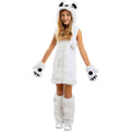 Knuddeliges Eisbärchen Snowy Kostüm für Mädchen